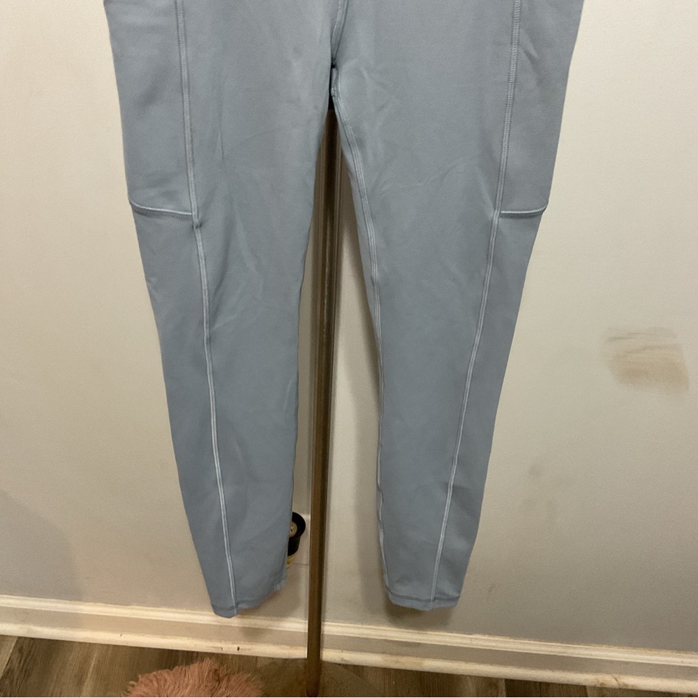 Lululemon Light Blue Leggings Size 4 - Picture 5 of 8